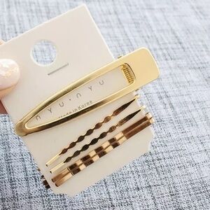 3/$30 💛 Metal 5pc Bobby Pin Hair Clip